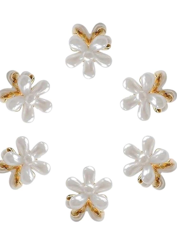 Korean style Trendy Small Pearl Hair Claw Clip (Pa