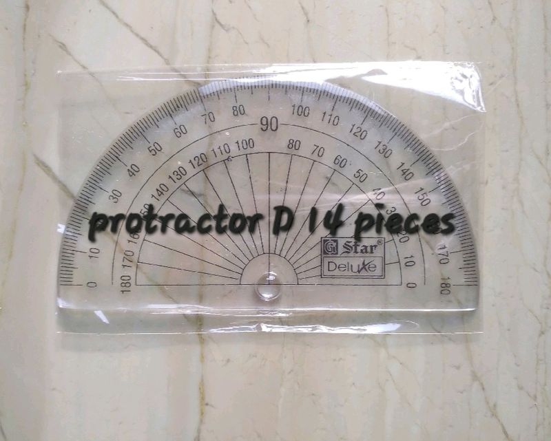 Protractor D Stationary Art Craft Combo Cheap