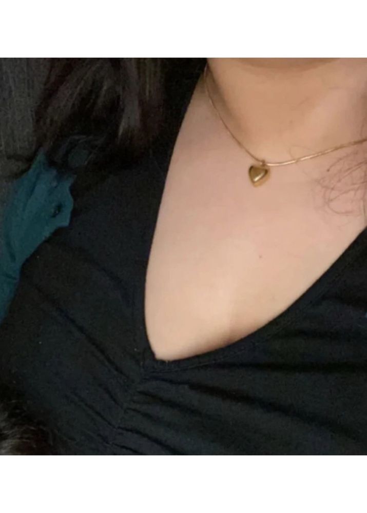 Heart Pendant Necklace (ANTI TARNISH)