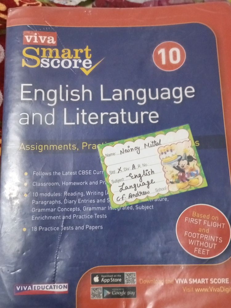 Cbse Class10 Eng Literature And Grammar  Book