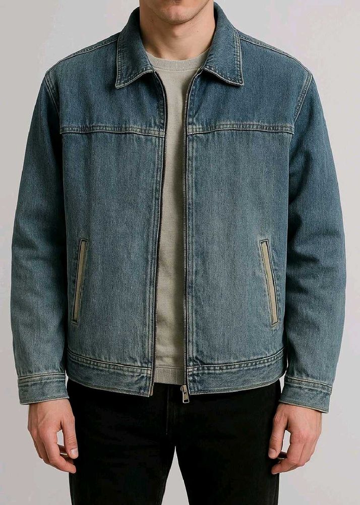 🏁 Vintage Thrifted Biker Winter Warm Jacket