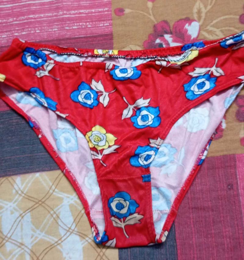 Floral Print Briefs