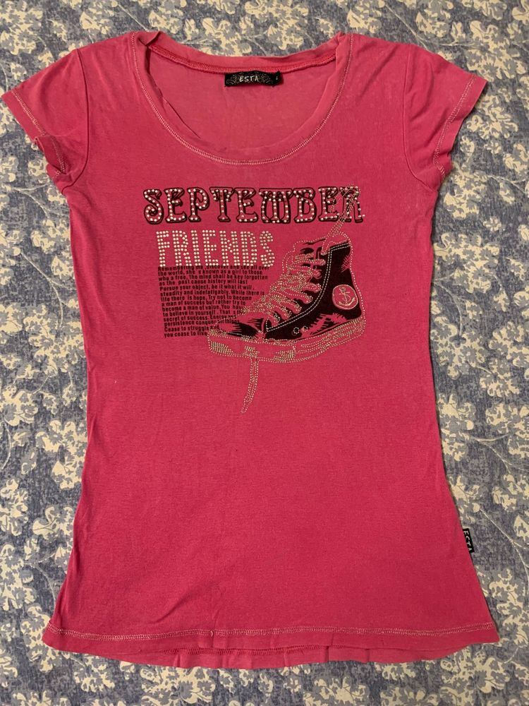 Pink Graphic Tee