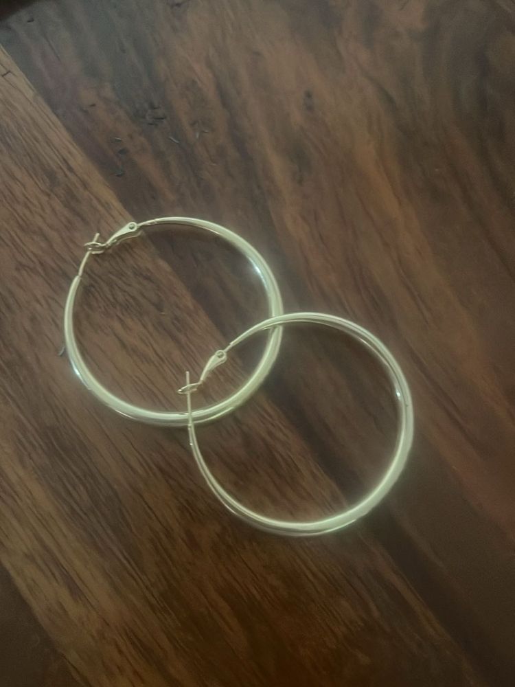 Gold Hoop Earrings