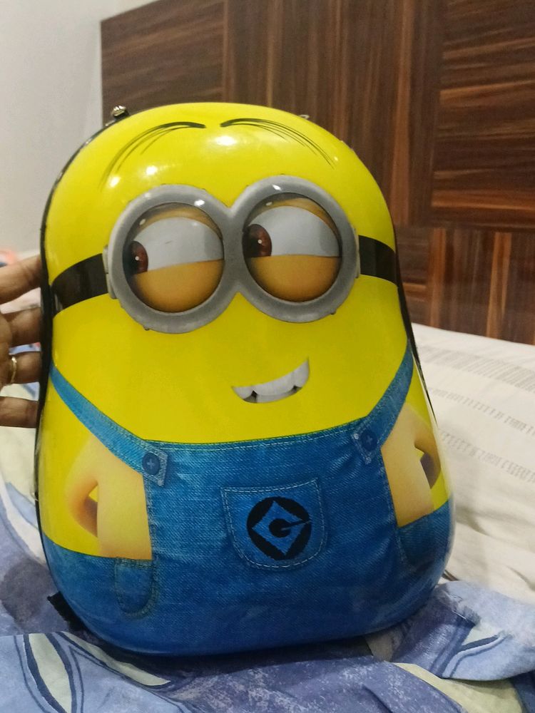 Unisex Minion Backpack% School Bag