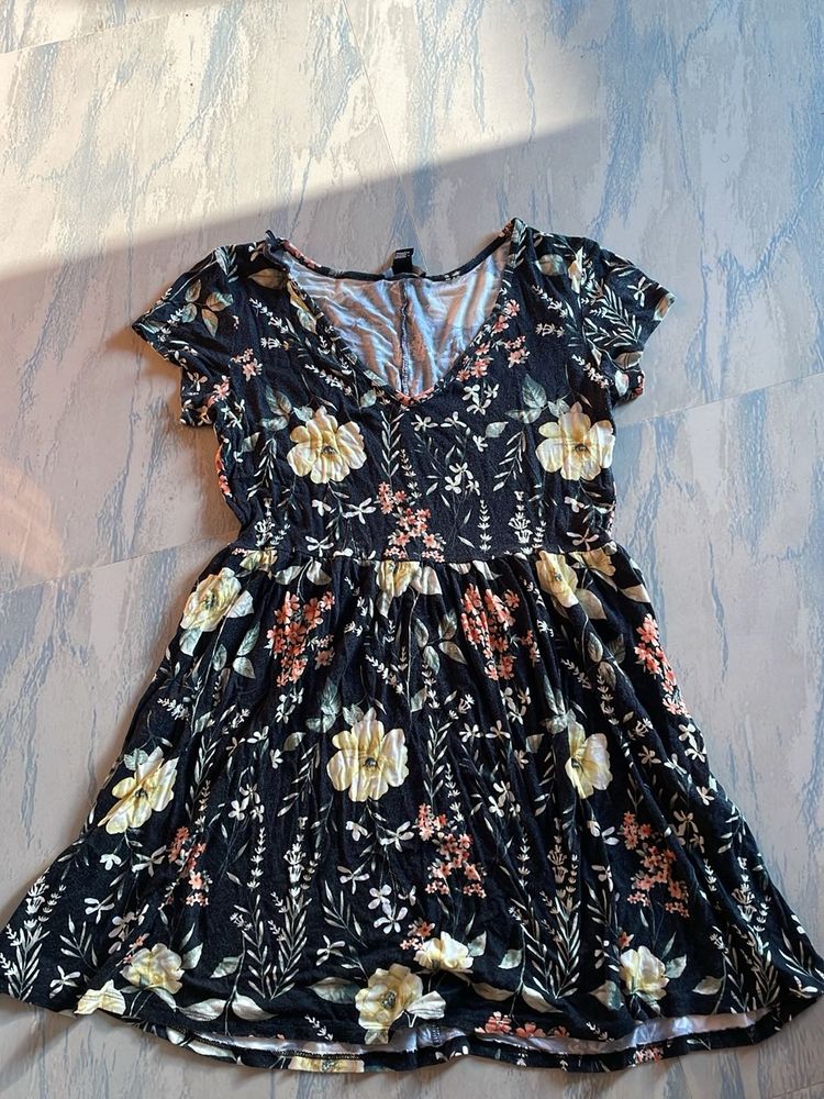 Floral Print Dress