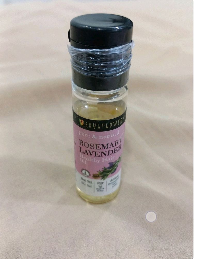 Soulflower Rosemary Lavender Hair Oil