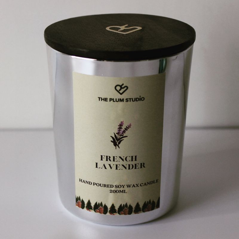 Scented candle Jar 200ml - French Lavender