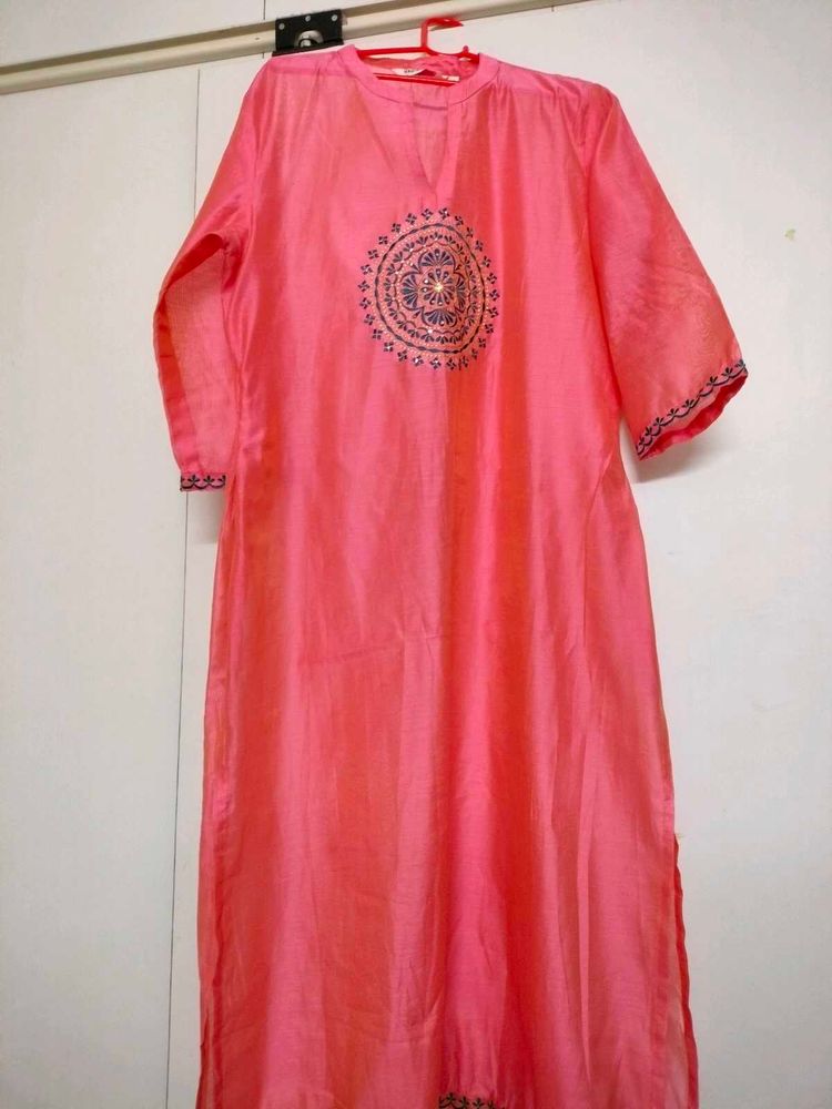 Elegant Pink Kurta