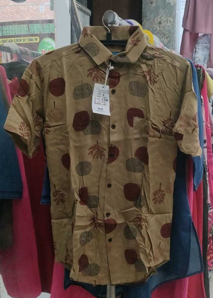 Patterned Casual Shirt