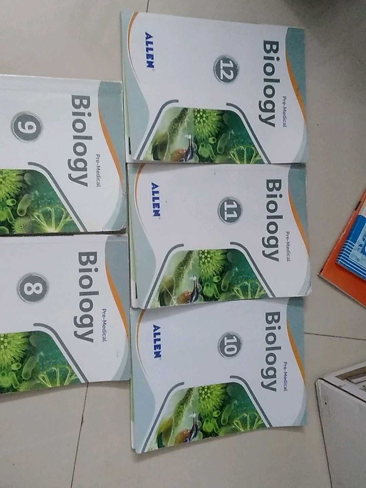 Allen Biology Books (8-12)