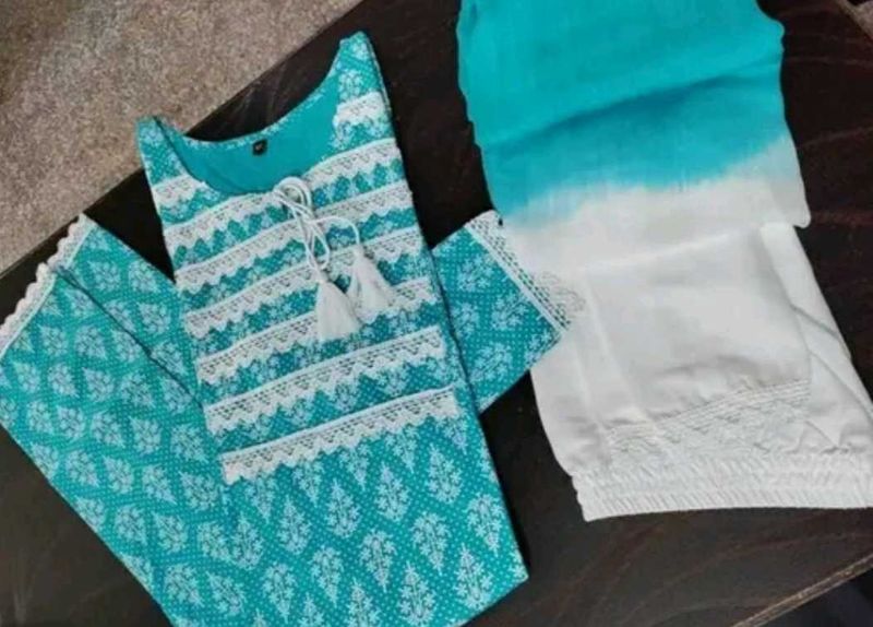 Elegant Printed Kurta Set