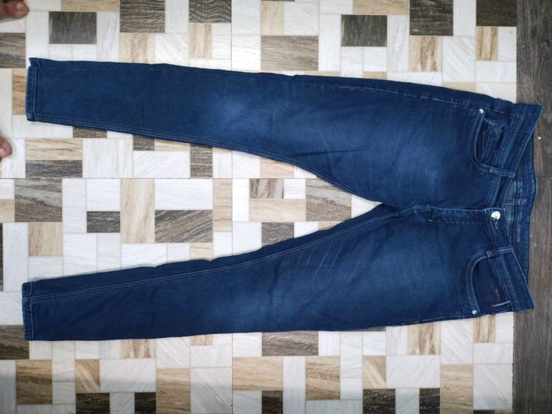 Women Blue Jeans Pant