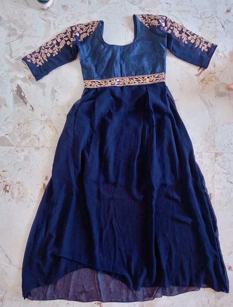 Dress With Embroidery Work