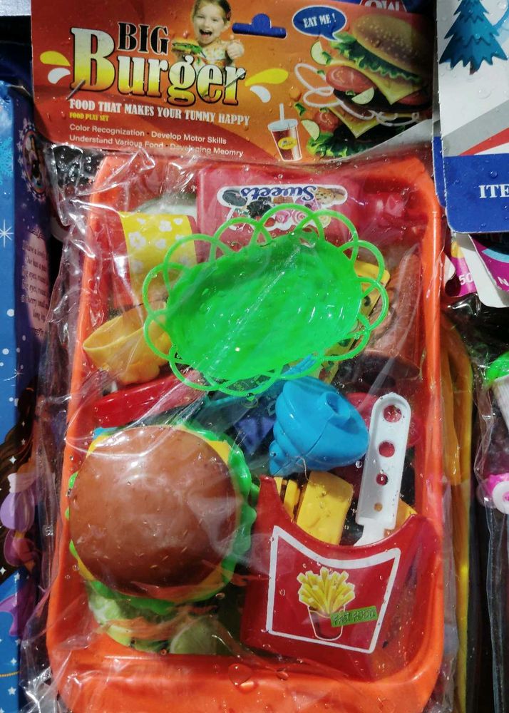 Big Burger Food Play Set