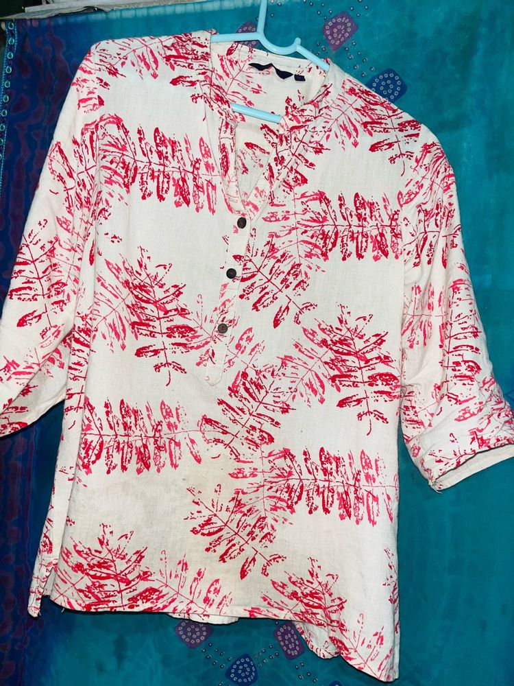 Patterned Bohemian Blouse