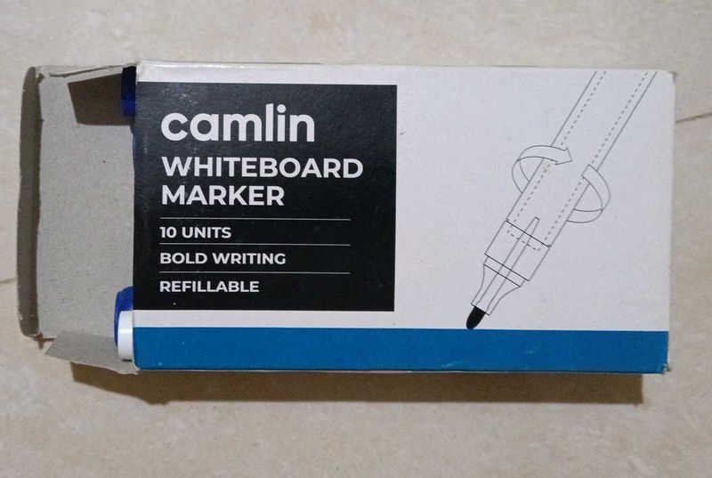 10+1 (Free)Camlin Whiteboard Markers