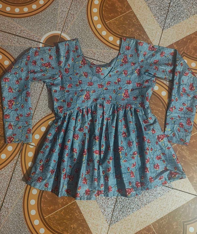 Cotton Trending Short Kurti Stiched For Sale