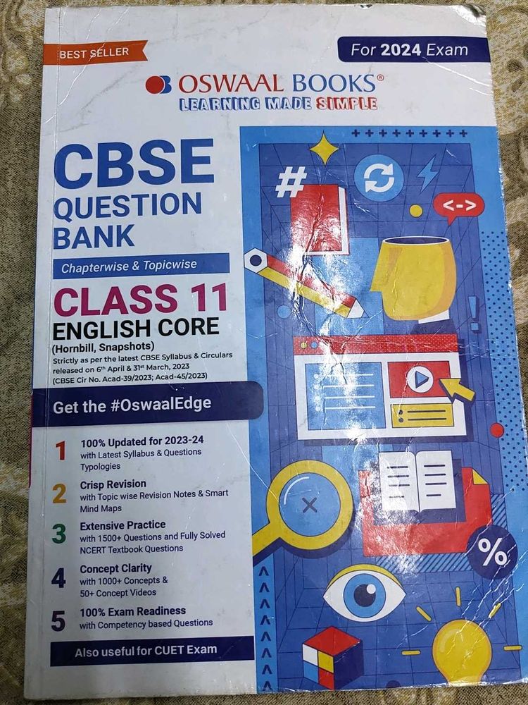 Oswaal CBSE Class 11 English Question Bank