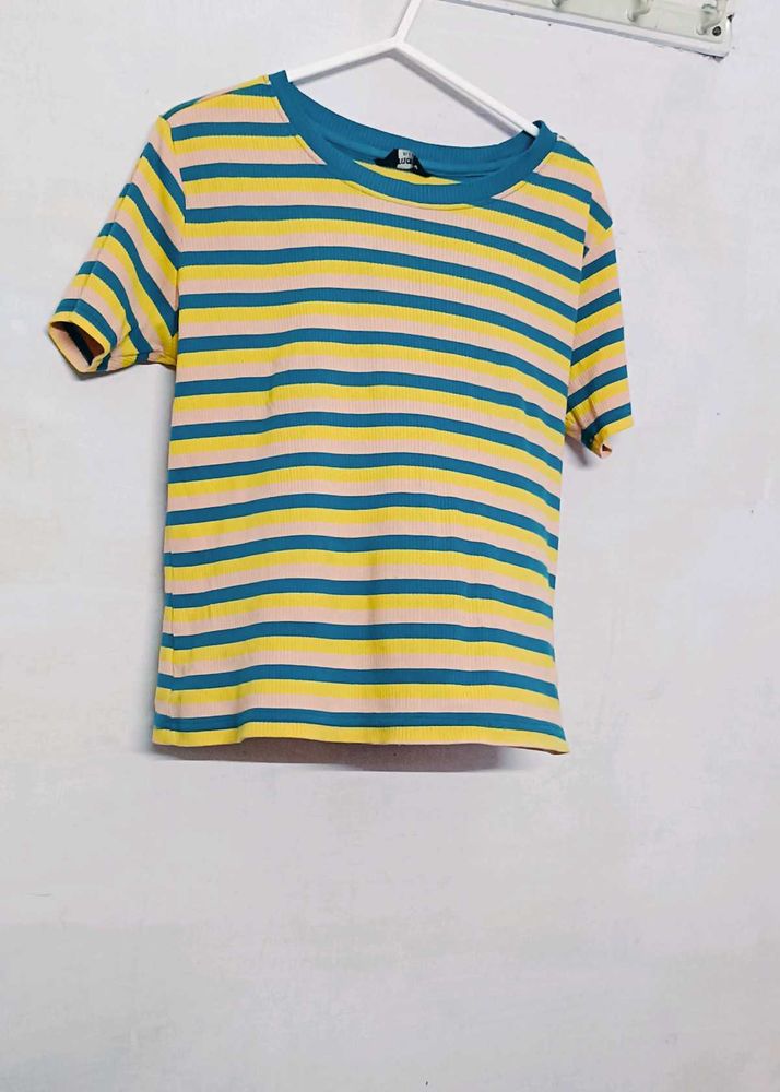 Striped Short Sleeve T-Shirt