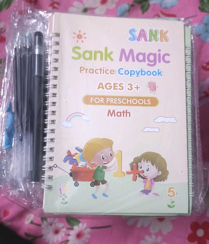 sank magic practice copybook 12 book set