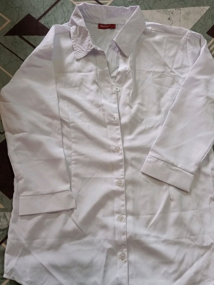 Girls White Shirt