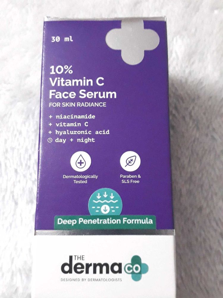 The Derma Co 10% Vitamin C Face Serum with 5% Niac