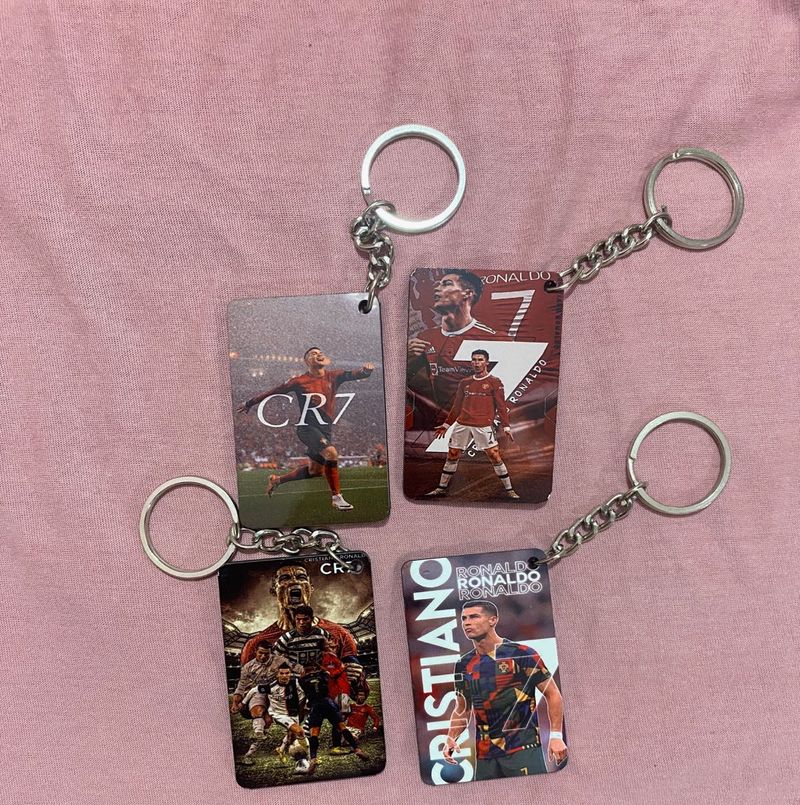 Cristiano Ronaldo Keychains Combo