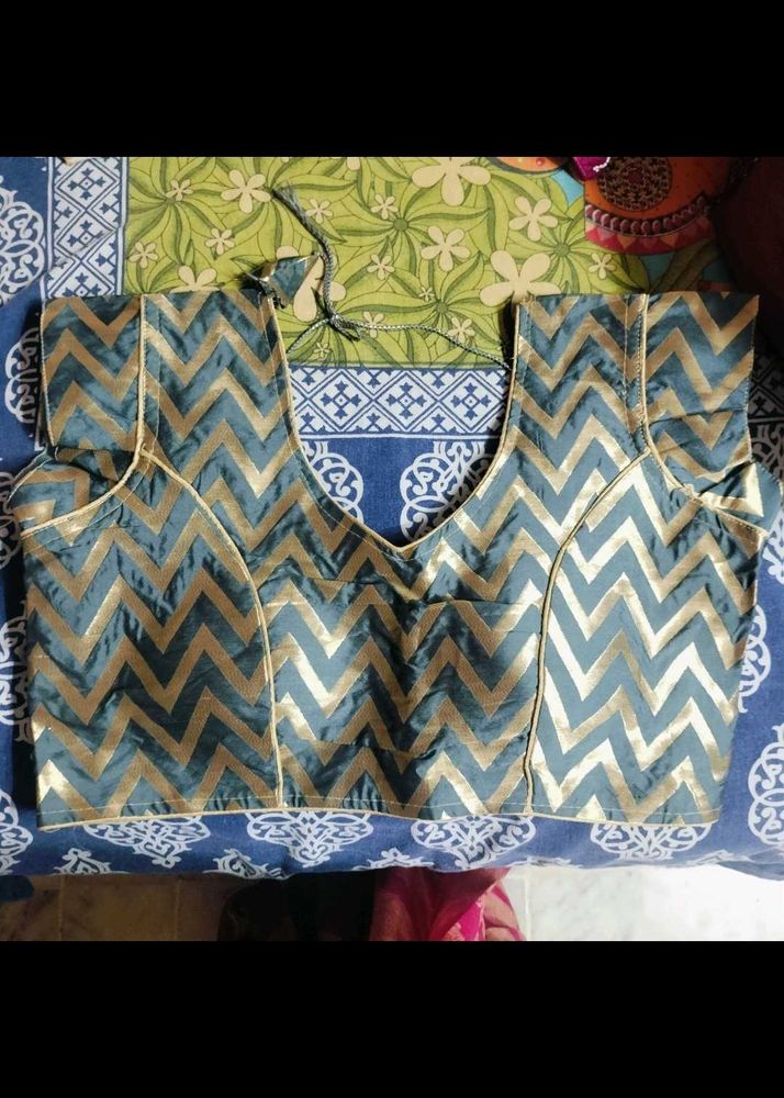 Chevron Print Blouse