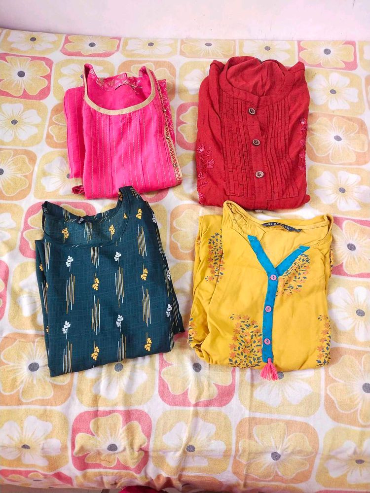 4 Kurta Combo/ Grab Before Gone