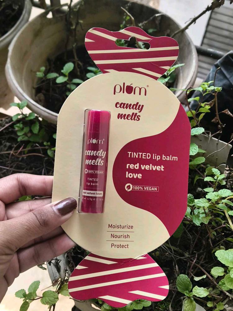 Plum Candy Melts Lip Balm