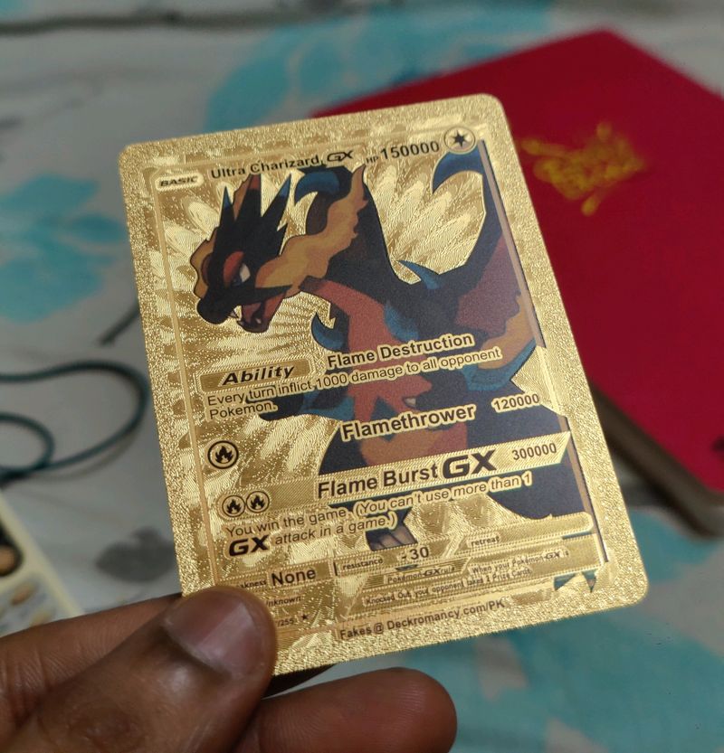 RARE POKEMON CARDS Ultra Charizard GX | HP 150000