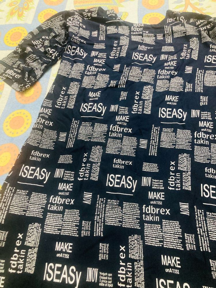 Printed Casual Dress