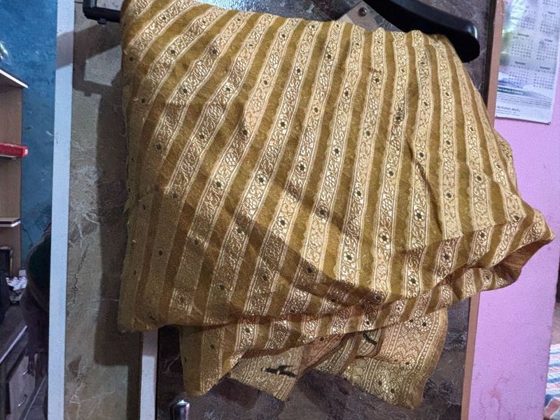 Golden Striped Blouse