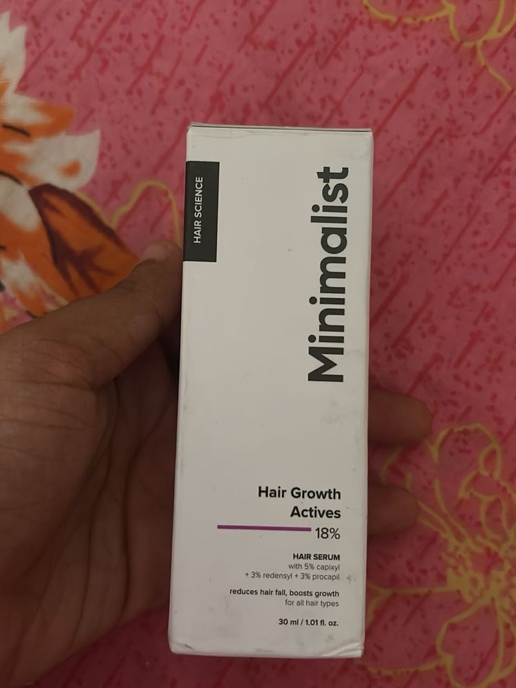 Minimalist Hair Growth Actives 18% Serum