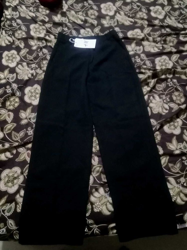 Wide Leg Black Pants