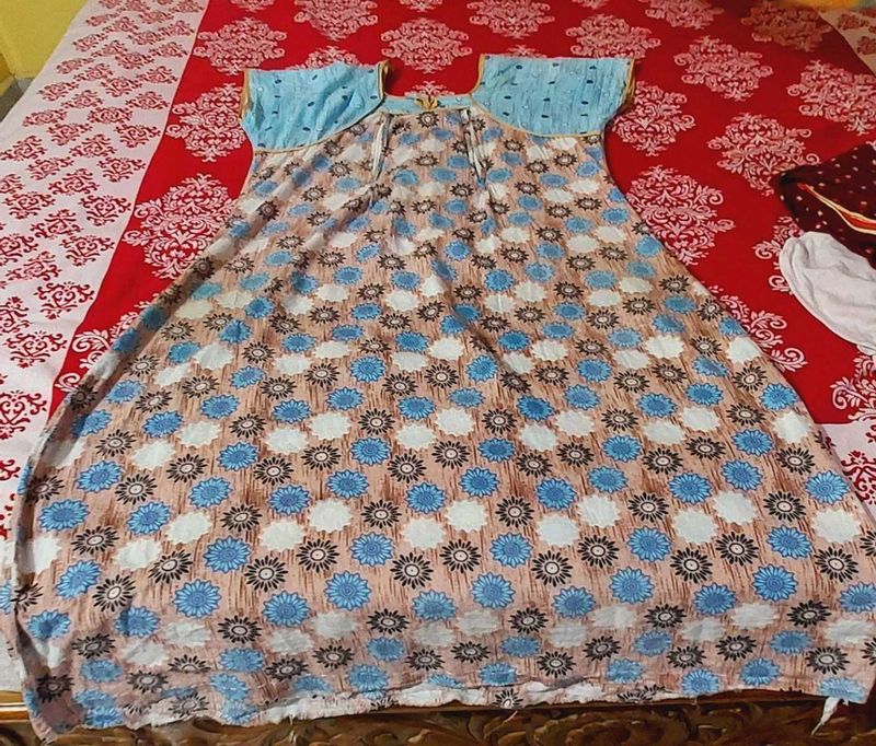 3 Floral Print Nightgown