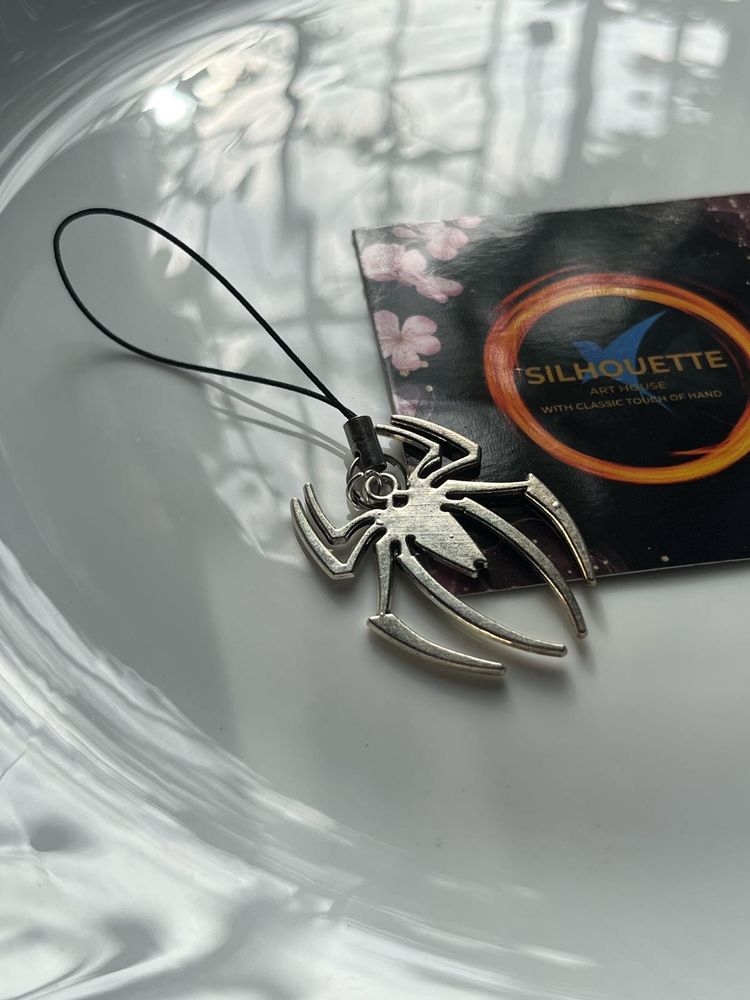 Spider Cell Phone Charm