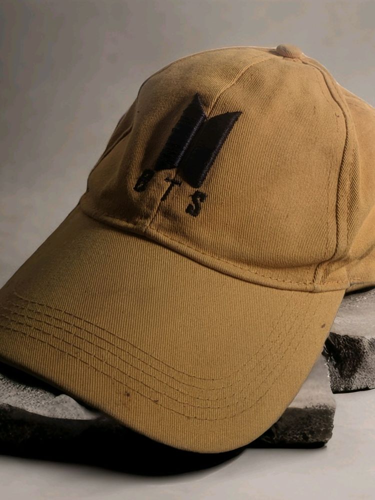 BTS/Regular Yellow Colour Cap.