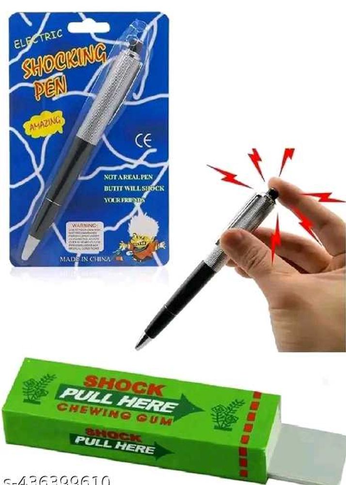 2025 का सबसे मजेदार प्रैंक! Shocking Pen + Chewing