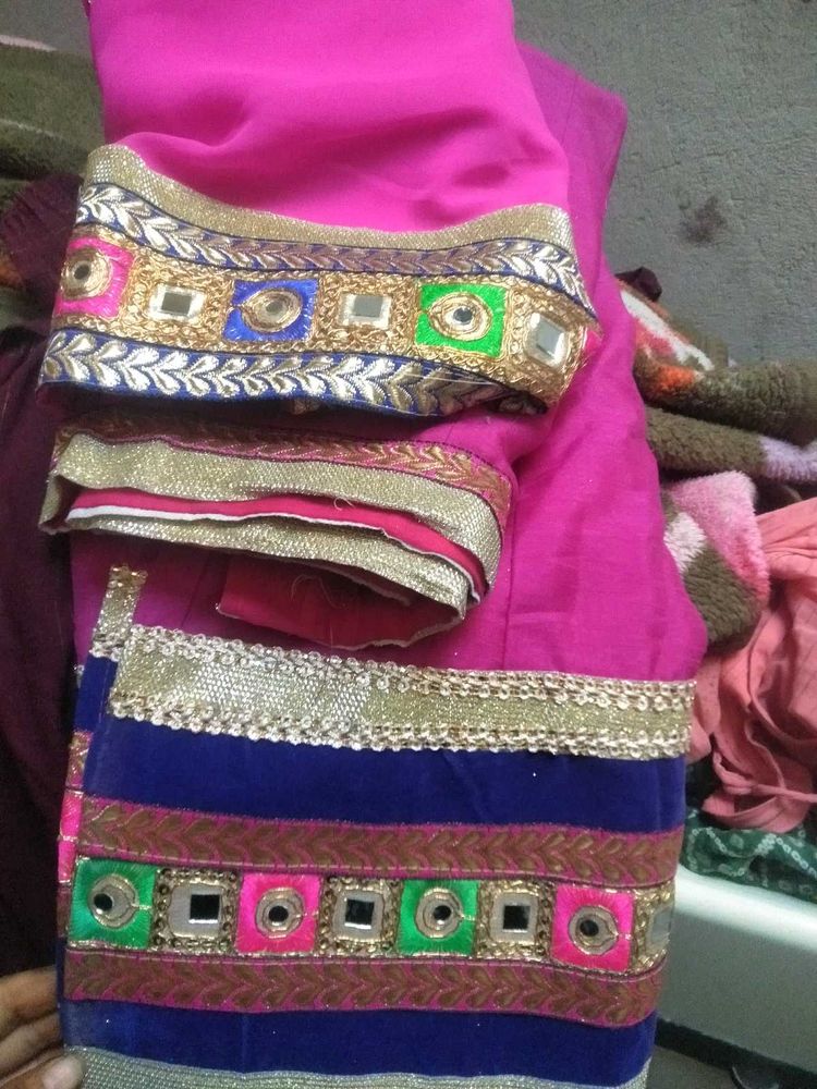 Pink Lahnga