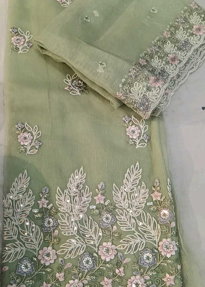Embroidered Dress Material
