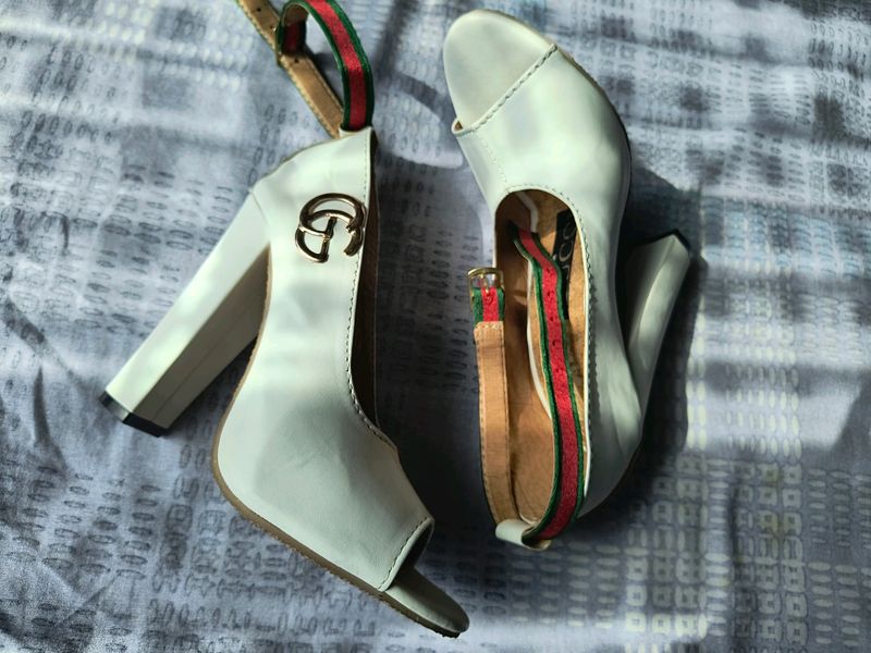 New White High Heels