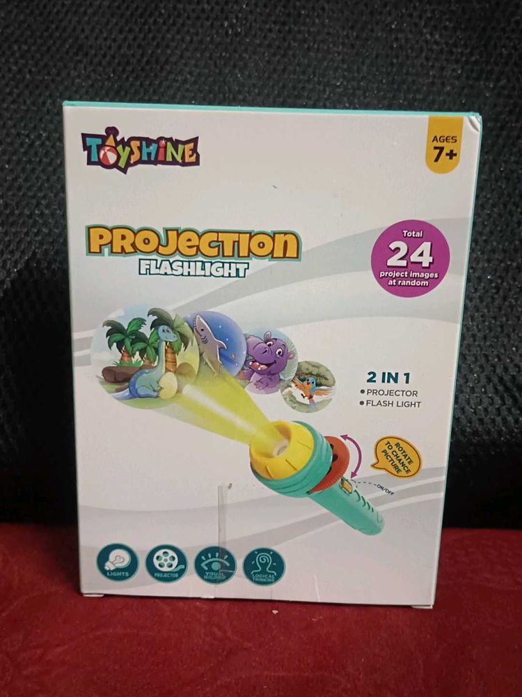 New sealed unused ToyShine Projection Flashlight