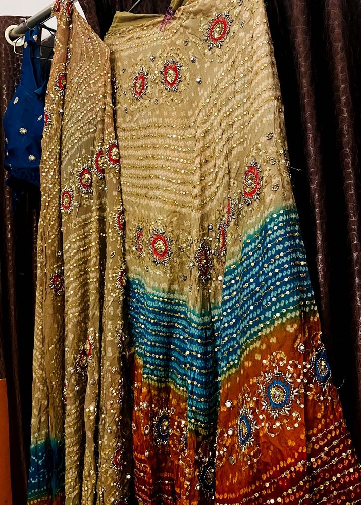 Bandhini Lehenga Choli Set