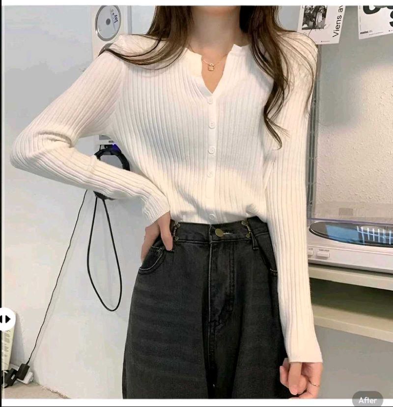 New with tag Pinterest Elegant Button-Down Cardiga