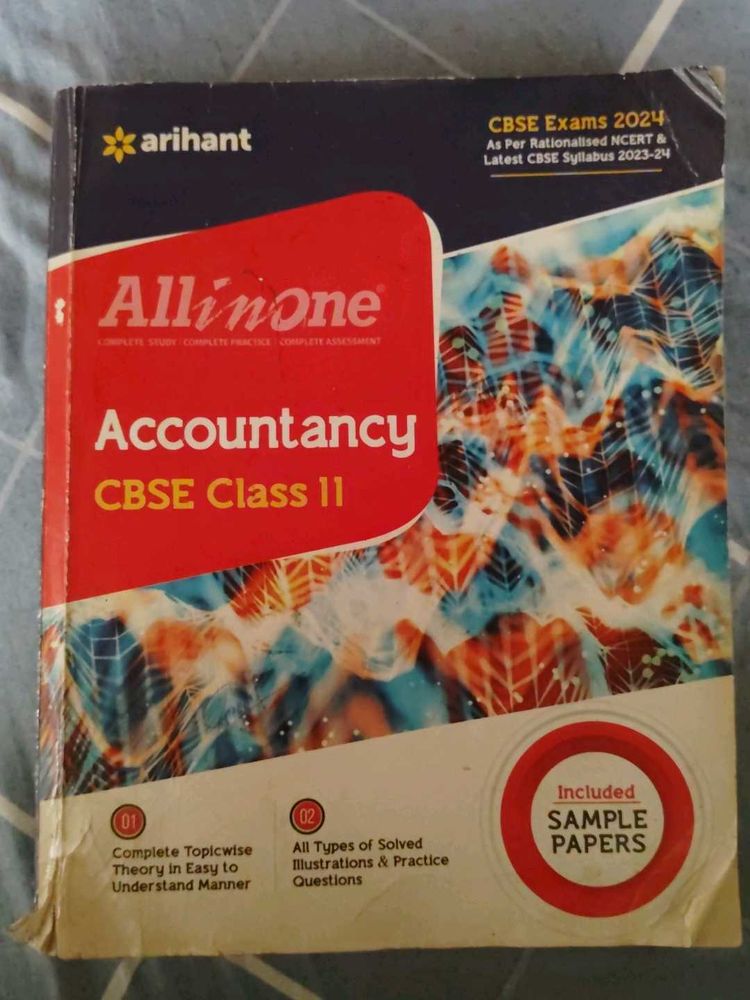 All In One Accountancy CBSE Class 11