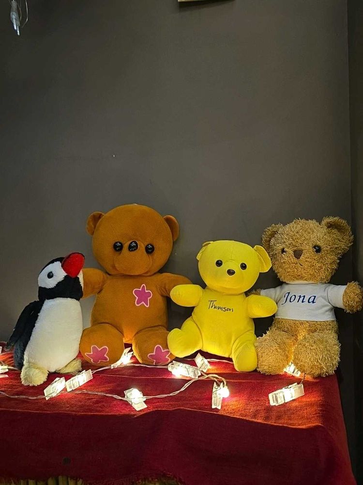 Cute Plush Toy Collection with penguin Freebie