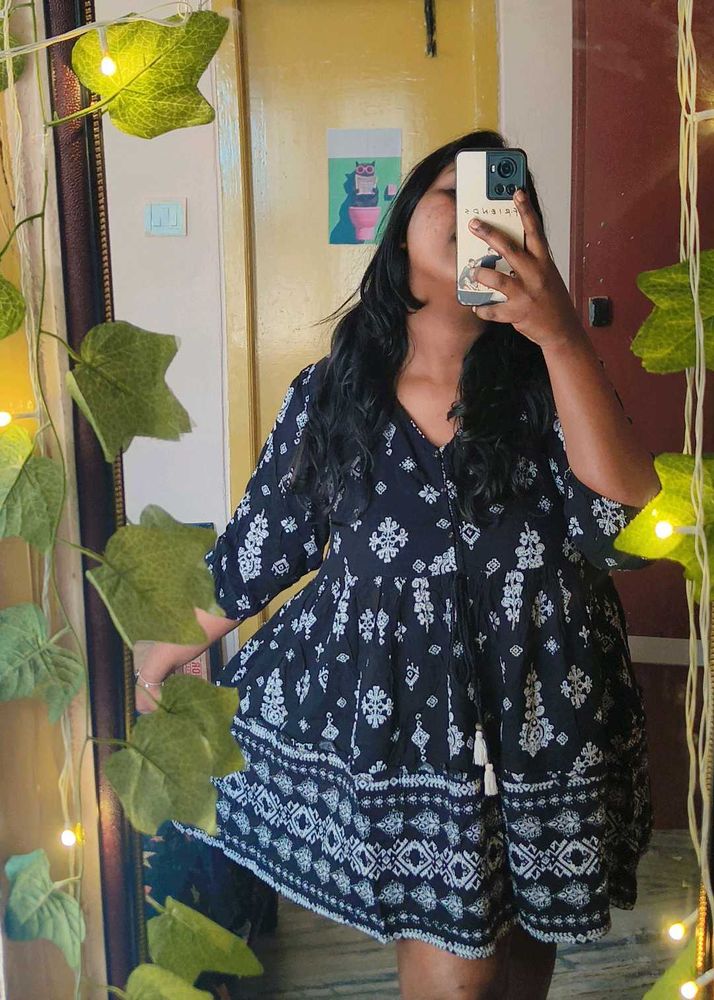 Boho Chic Mini Dress