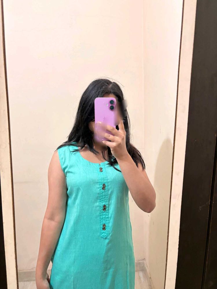 Sea Green KURTA